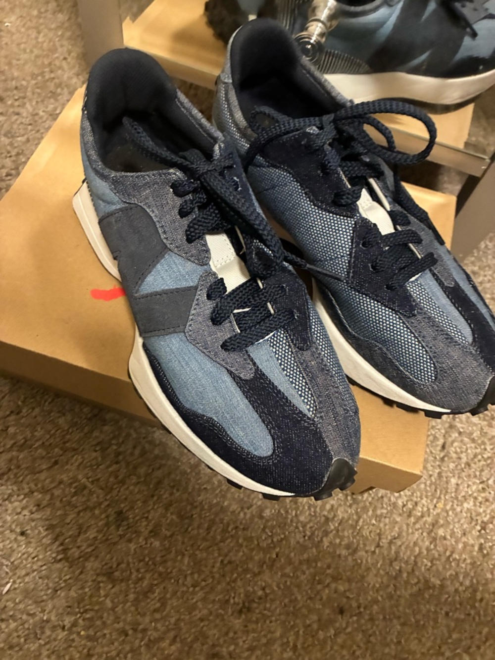 New Balance Navy Blue Casual Sneakers